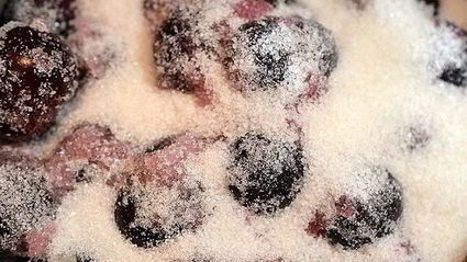 шоколадно-вишневое варенье