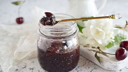 шоколадно-вишневое варенье