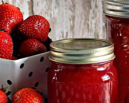 Сырое клубничное варенье
