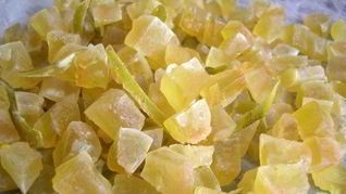 Цукаты из арбузных корок