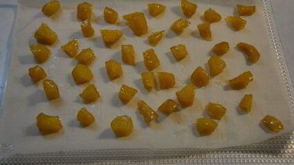 цукаты из свеклы, моркови и имбирем