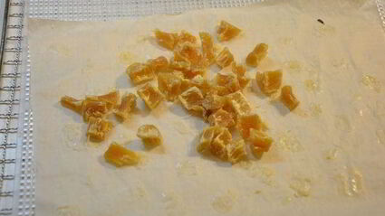 цукаты из свеклы, моркови и имбирем