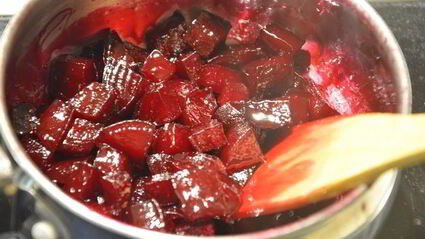 цукаты из свеклы, моркови и имбирем