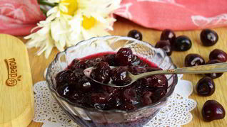 Варенье из черешни без косточек Пятиминутка