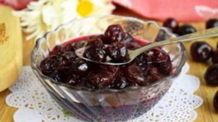 варенье из черешни без косточек пятиминутка