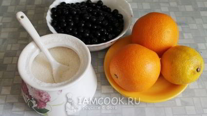 варенье из черноплодной рябины с цитрусовыми