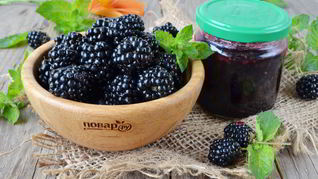 Варенье из ежевики без варки