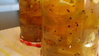 Варенье из киви и яблок