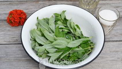 варенье из мяты