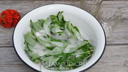 варенье из мяты