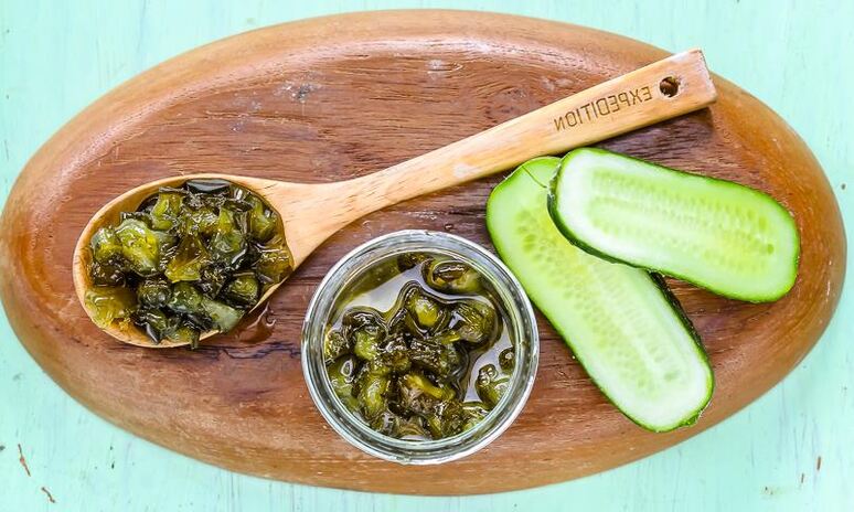 Рецепт варенья из огурца, лайма и мяты