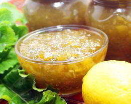 Варенье из ревеня с лимоном