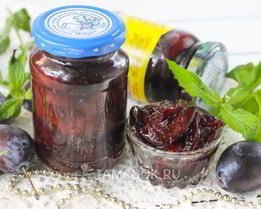 Варенье из слив в мультиварке