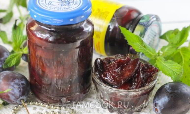 Рецепт варенья из слив в мультиварке