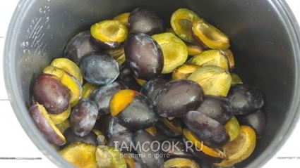 варенье из слив в мультиварке