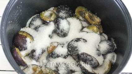 варенье из слив в мультиварке