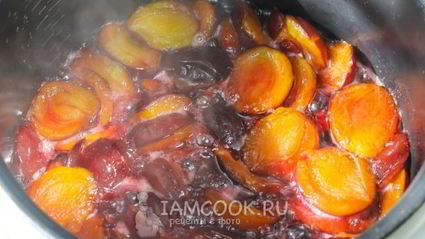 варенье из слив в мультиварке