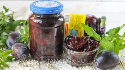 варенье из слив в мультиварке