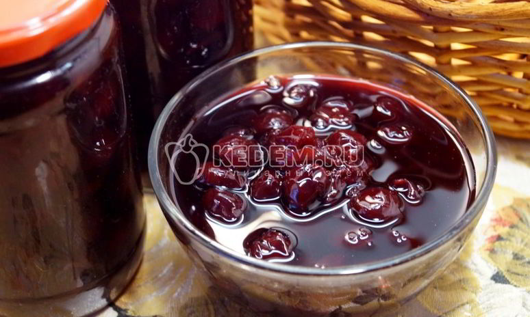 Рецепт варенья из вишни без косточек