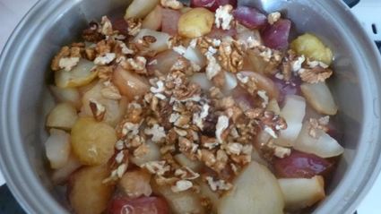 варенье из яблок с грецкими орехами и лимоном