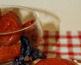 Вяленые помидоры в микроволновке