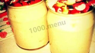 Яблочное пюре со сгущенным молоком на зиму