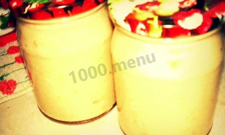 Рецепт яблочного пюре со сгущенным молоком на зиму