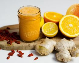 Ягоды годжи имбирь