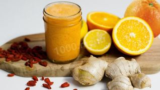 Ягоды годжи имбирь