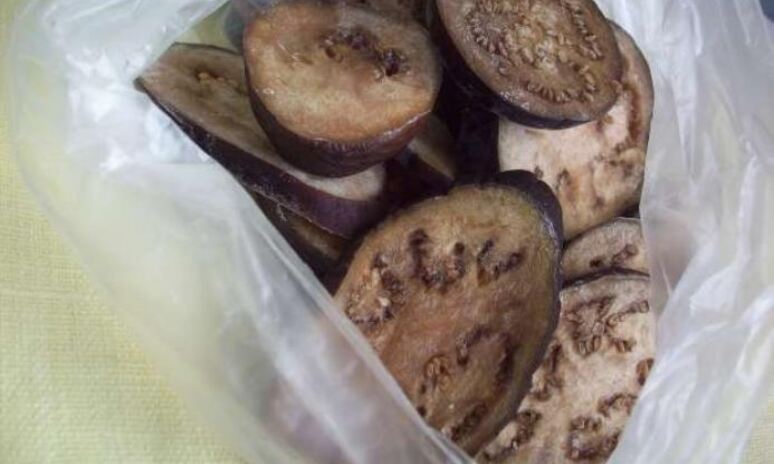 Рецепт заморозки баклажанов на зиму