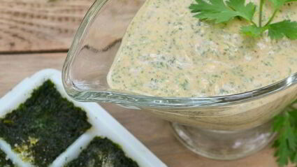 заморозка кинзы на зиму