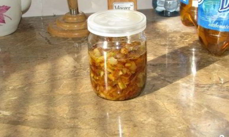 Рецепт жареного лука на зиму в банке