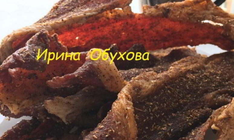 Рецепт африканской колбасы билтонг