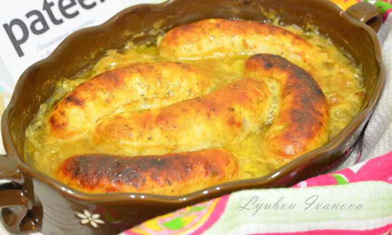 Рецепт белой колбасы в пиве