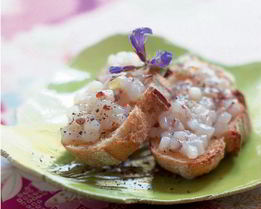 Бутерброд с каракатицами