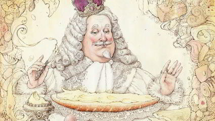 бутерброд с моцареллой для короля