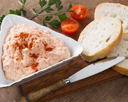 Бутерброд с творогом