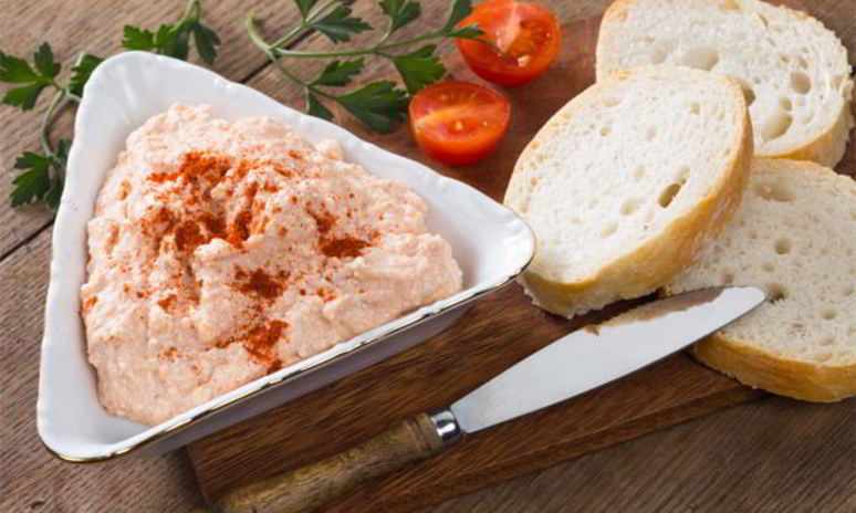 Рецепт бутерброда с творогом