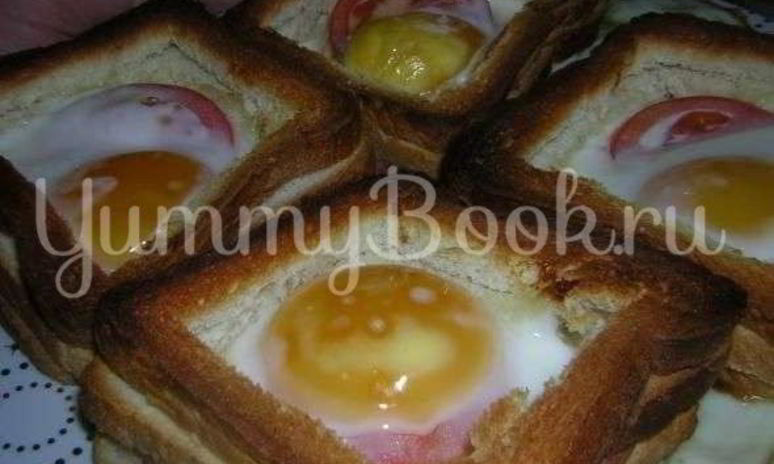 Рецепт бутерброда с яйцом