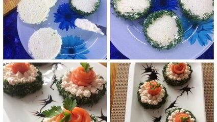 бутерброд со сливочно-рыбным кремом