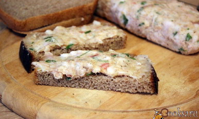 Рецепт бутербродной намазки из сала с чесноком