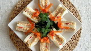 Бутерброды на свадебный стол