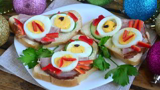 Бутерброды Петушки