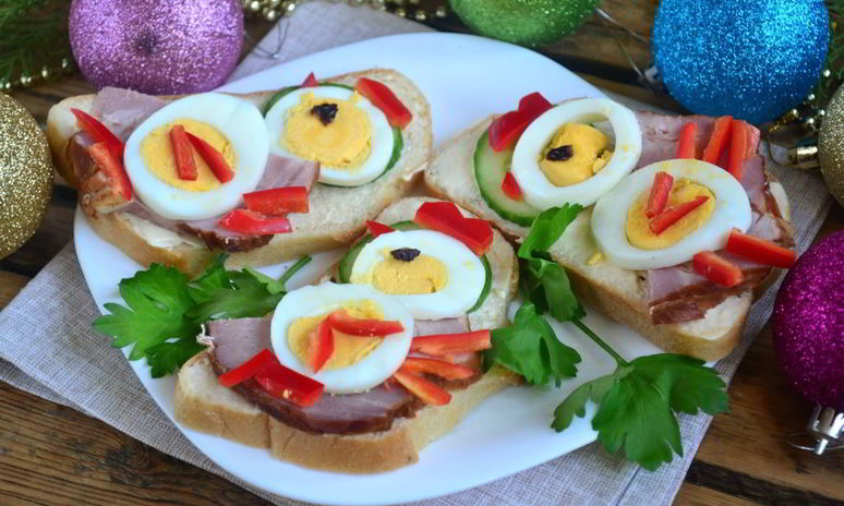 Рецепт бутербродов петушки