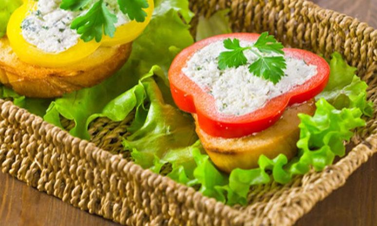 Рецепт бутербродов с болгарским перцем