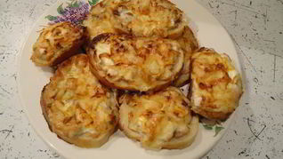 Бутерброды с горбушей К завтраку