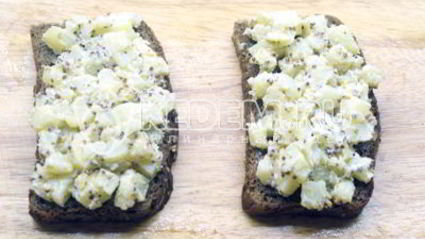 бутерброды с картофелем