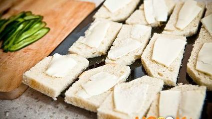 бутерброды с красной рыбой