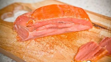 бутерброды с красной рыбой