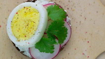 бутерброды с овощами и зеленью